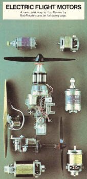 RF Cafe - ©American Aircraft Modeler - July 1973 - Cordless Electric Flight Motors - Title Page