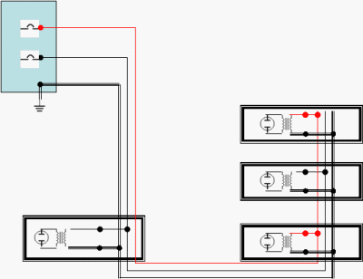 Shared Neutral Wiring Diagram from www.rfcafe.com