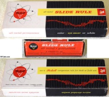 Original Pickett N600-ES Log-Log Slide Rule Box - RF Cafe