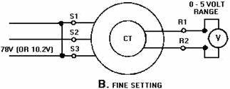 Zeroing a control transformer by the voltmeter method - RF Cafe