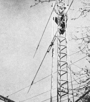 Ham doesn't notice element swing onto pole circuit carrying 13,000-v - RF Cafe