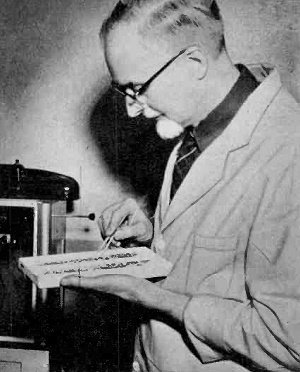 Dr. Ernst Albers-Schoenberg, a leading authority on ferrites - RF Cafe