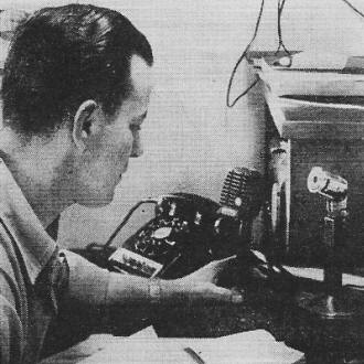 Traffic Department dispatcher is radioing instructions to one of the company's highway trucks - RF Cafe