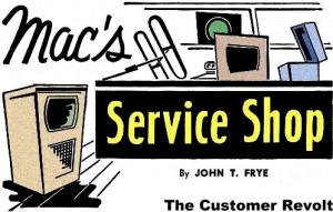 Mac's Service Shop: The Customer Revolt, November 1969Electronics World - RF Cafe