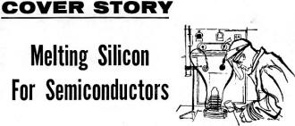 Melting Silicon for Semiconductors, May 1959 Electronics World - RF Cafe