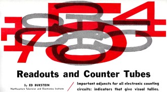 Readouts and Counter Tubes, October 1959 Electronics World - RF Cafe
