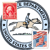 Post Office Department emblem - RF Cafe