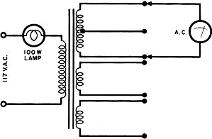Basic test which you can make to identify power transformer windings - RF Cafe