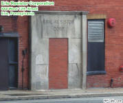 Erie Resistor Corporation Building (12th Street Entrance door) in Erie, Pennsylvania - RF Cafe