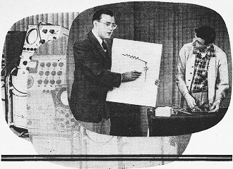 TV Show features "Wires and Pliers", April 1956 Popular Electronics - RF Cafe