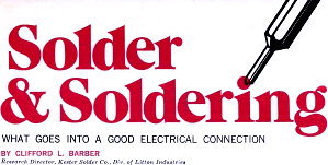 Solder & Soldering, March 1973 Popular Electronics - RF Cafe