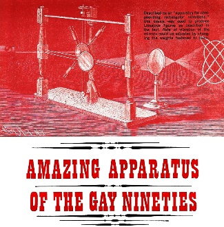 Amazing Apparatus of the Gay Nineties, January 1965 Popular Electronics - RF Cafe