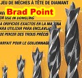 Brad point drill bit - RF Cafe
