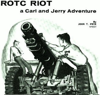 Carl and Jerry Adventure: ROTC Riot, April 1962 Popular Electronics - RF Cafe