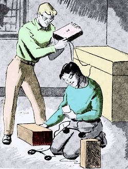 Carl & Jerry: Calibrating the Tele-Tattletale, June 1958 Popular Electronics - RF Cafe