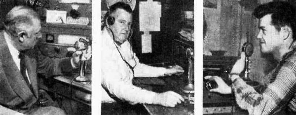 Newton Kraus, WIBCR for message handling from 'Operation Deepfreeze;' James Born, W4ZD for his numerous civic and ham radio activities; and Sam Baker, W3FIQ - RF Cafe