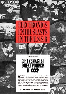 Electronics Enthusiasts in the U.S.S.R., October 1961 Popular Electronics - RF Cafe