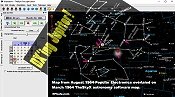 August 1964 DX'ing Jupiter star map overlaid on TheSkyX software map of March 1964 - RF Cafe