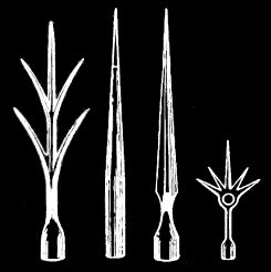 Air terminals, commonly called lightning rods - RF Cafe