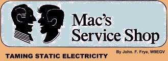 Mac's Service Shop: Taming Static Electricity, June 1975 Popular Electronics - RF Cafe
