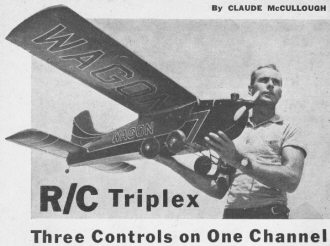 R/C Triplex: Three Controls on One Channel, November 1956 Popular Electronics - RF Cafe