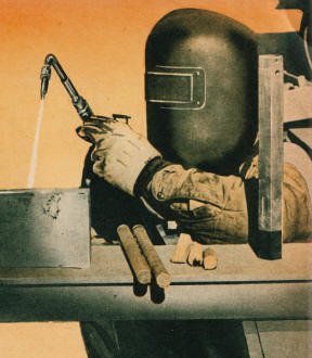 Welder cuts through solid magnesium - RF Cafe