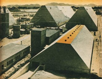 Storage tanks are at the Basic Magnesium, Inc. - RF Cafe