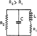 Parallel-resonant circuit with equivalent series and parallel resistances - RF Cafe
