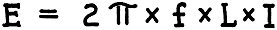 Formula for voltage across inductor - RF Cafe