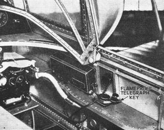 Airborne telegraph key - RF Cafe