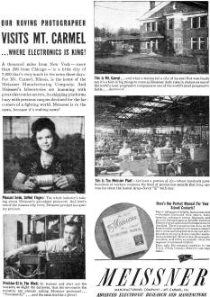 Meissner Manufacturing Company, March 1944 Radio-Craft - RF Cafe
