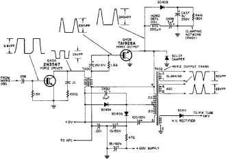 Audio amplifier circuit example - RF Cafe