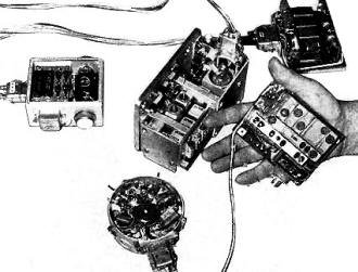 Electronic components of satellite - RF Cafe