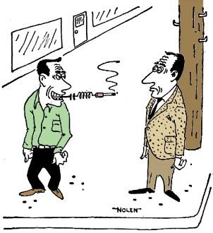 Electronics filterd cigarette - RF Cafe