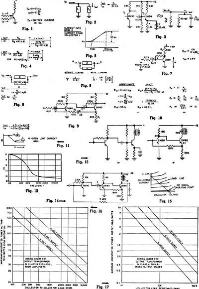 Negativie amplifier feedback circuits (Figures 1 through17) - RF Cafe