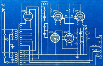 Circuit was designed and manufactured by the Harvey Radio Labs - RF Cafe