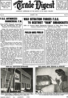 Radio Trade Digest, August 1940 Radio-Craft - RF Cafe