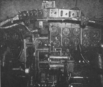 Cockpit of a B−17 drone - RF Cafe