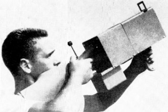 Hand-held radiometer is employed to measure radiation from intercontinental ballistic missile - RF Cafe Website