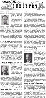 Within the Industry, October 1945 Radio News - RF Cafe