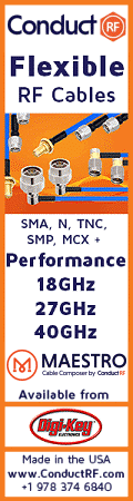 ConductRF Digi-Key Flexible RF Cables - RF Cafe