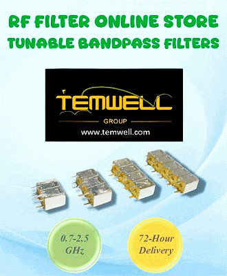 Temwell Online Store Tunable Bandpass Filters - RF Cafe