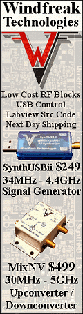 Windfreak Technologies Frequency Synthesizers - RF Cafe